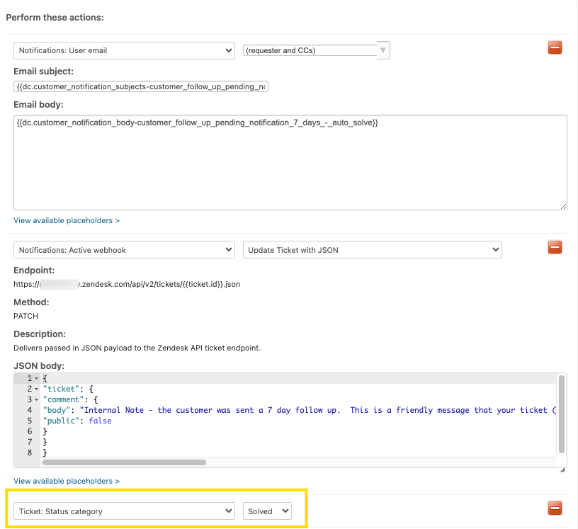Automation moves ticket to Solved