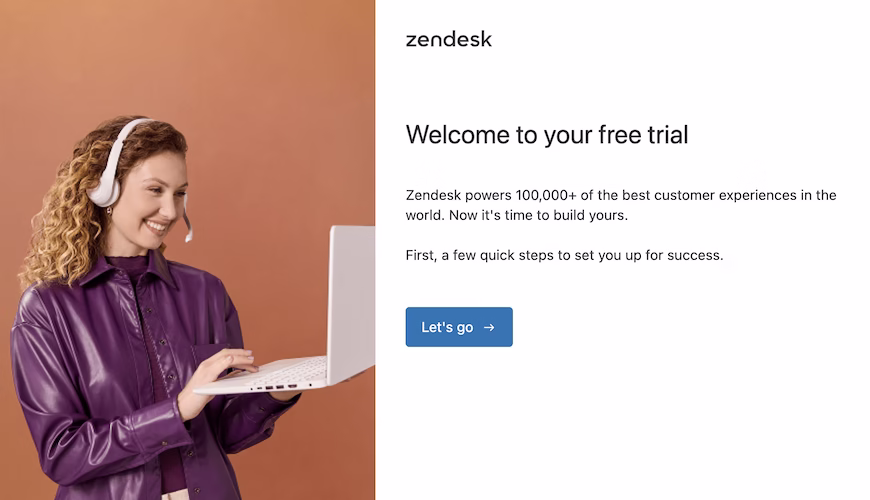 Zendesk Free Trial 1