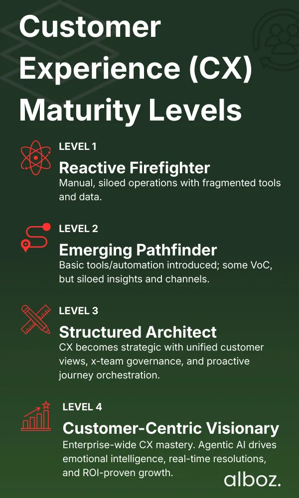 CX Maturity Levels