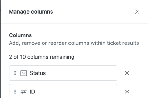 Tailor Your Search with Custom Columns